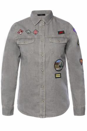 Denim shirt with patches, zdjęcie 1 Denim shirt with patches od Diesel